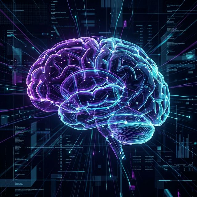 AI Neural Network Visualization